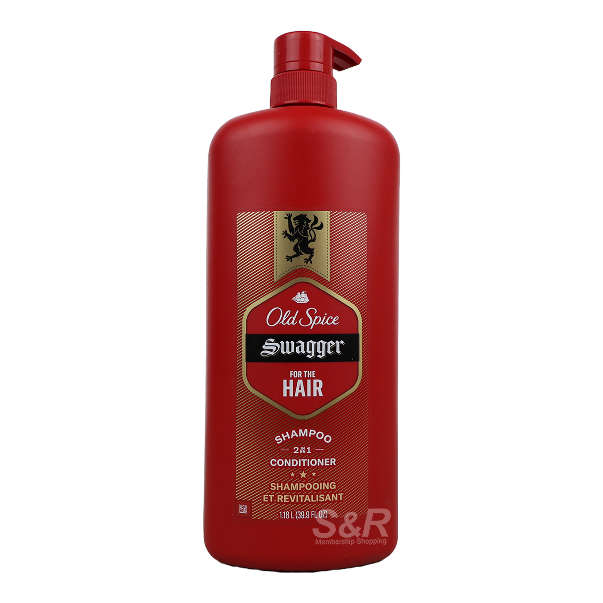 Old Spice Swagger 2 in 1 Shampoo 1.18L Old Spice Swagger 2 in 1 Shampoo 1.18L